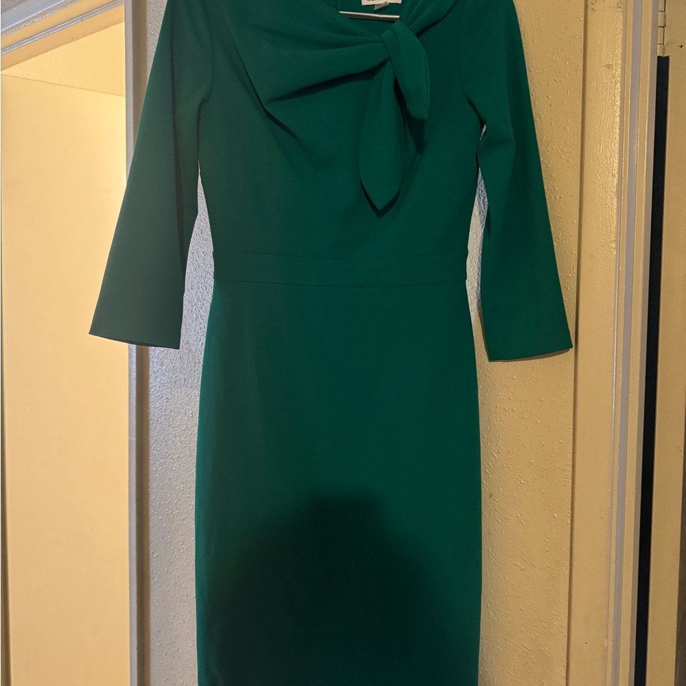 Calvin Klein Teal Long Sleeve Dress